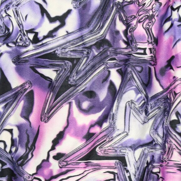 Speedo Women's Purple Pink Stars Athletic One-Piece Swimsuit Size 10 / 36 - Picture 5 of 6